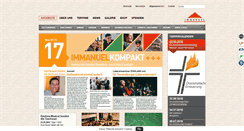 Desktop Screenshot of immanuel-online.de